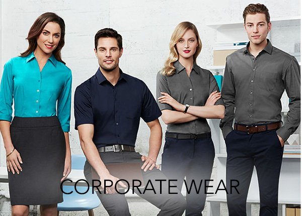 Wear corporate clearance attire